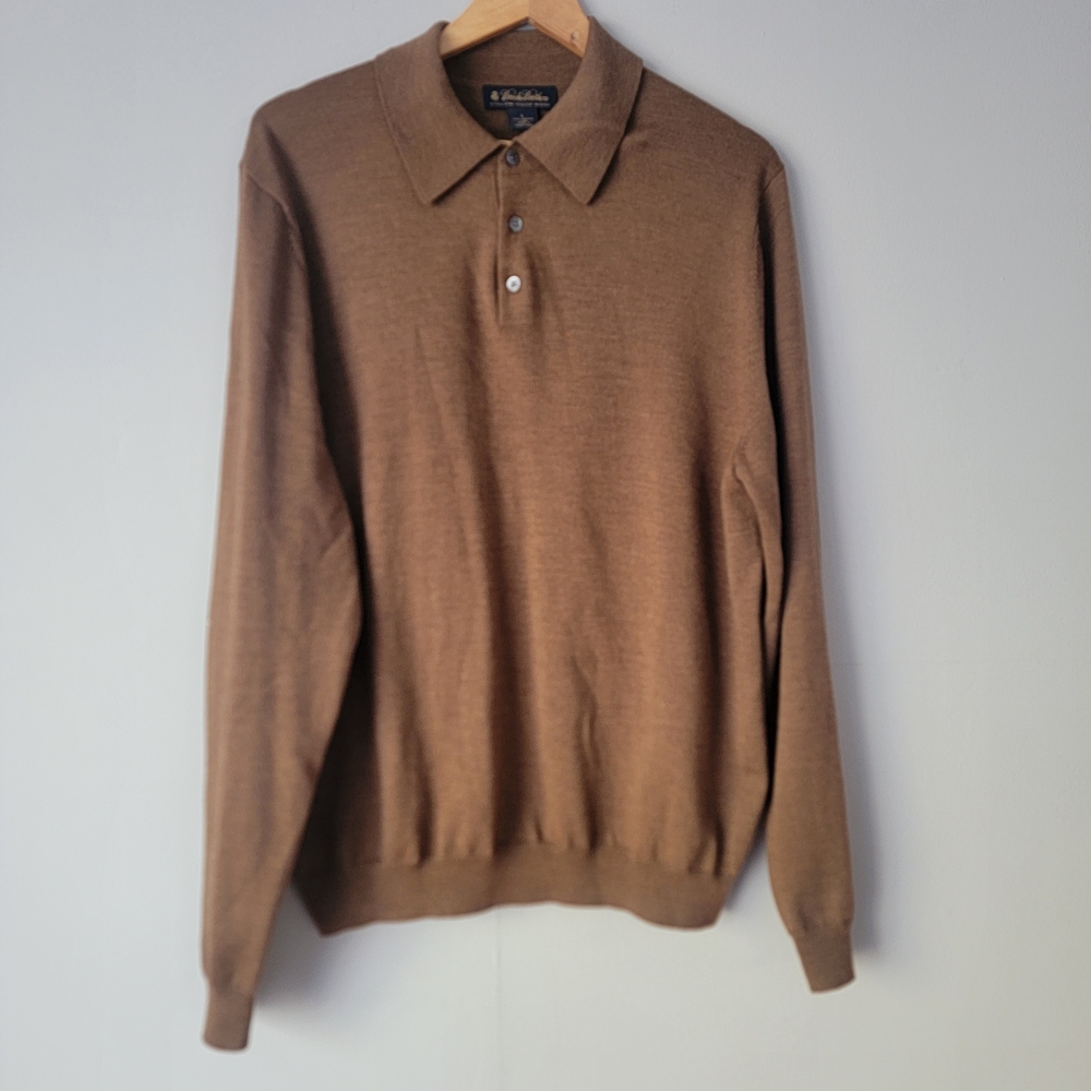 Brooks Brothers Brown Sweater